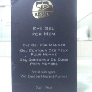 KEDMA EYE GEL FOR MEN-DEAD SEA MINERALS & VITAMIN E-1.76 fl oz/ 50 ml-NEW-SEALED